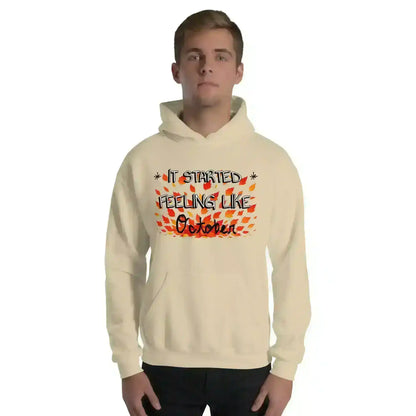 It Started Feeling Like October Jack's Mannequin Inspired Pullover Hoodie - Cady Creations