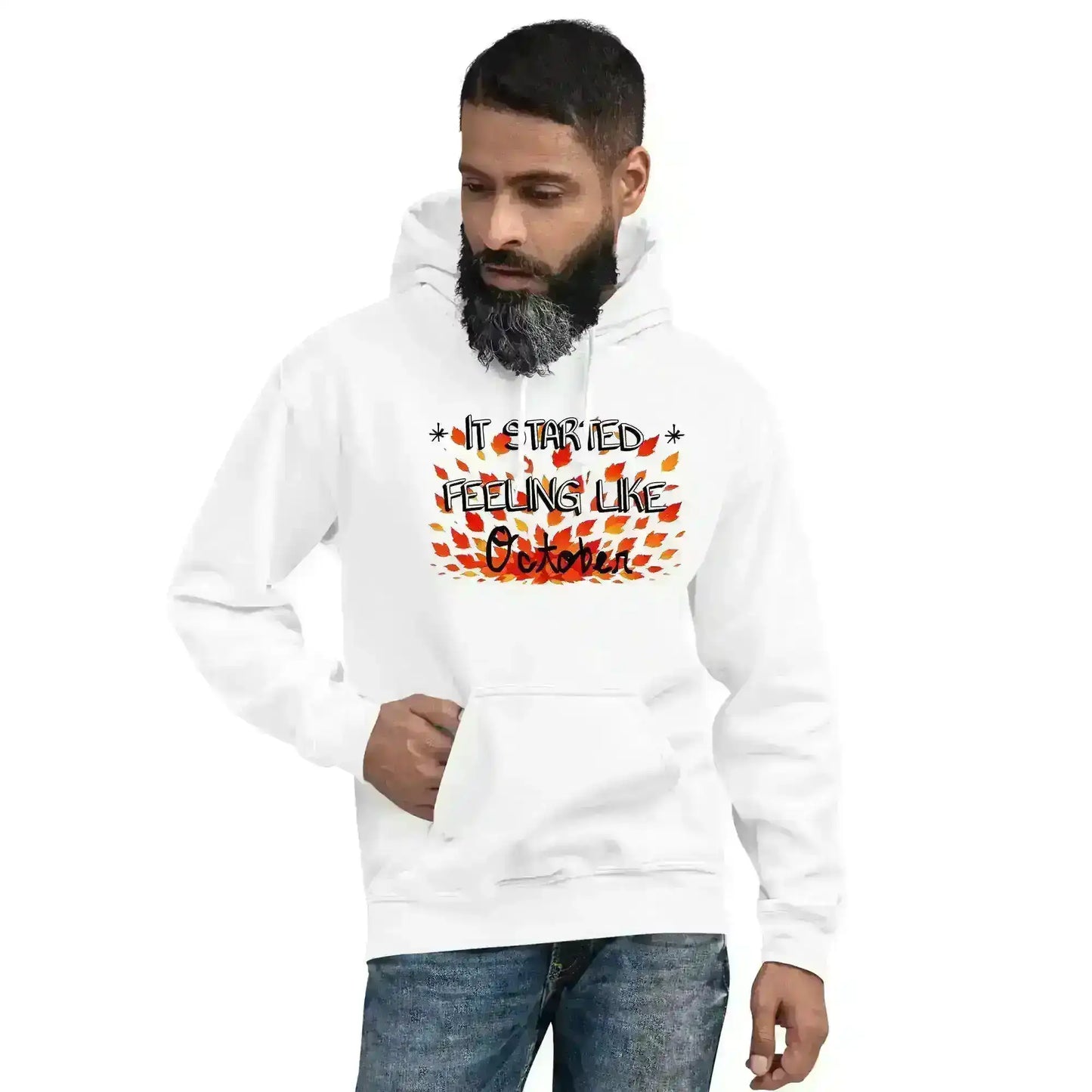 It Started Feeling Like October Jack's Mannequin Inspired Pullover Hoodie - Cady Creations