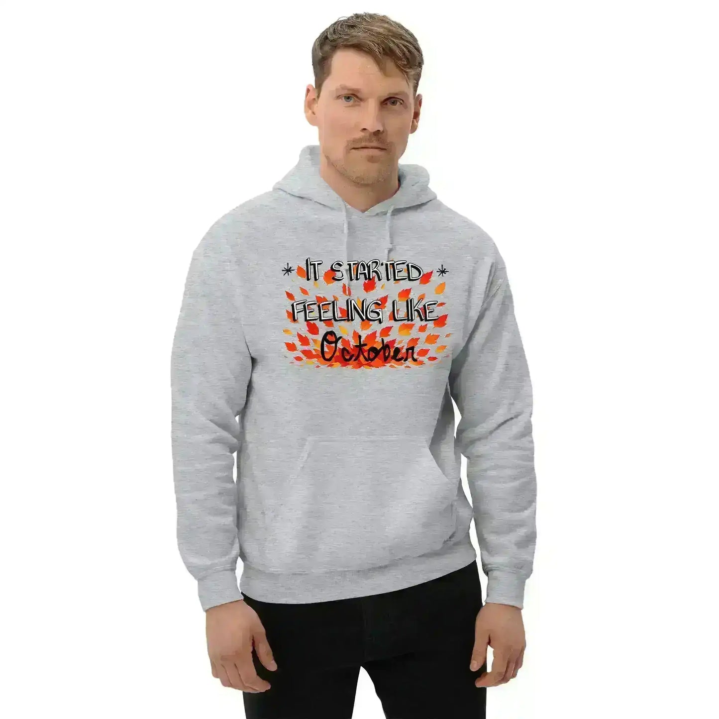It Started Feeling Like October Jack's Mannequin Inspired Pullover Hoodie - Cady Creations