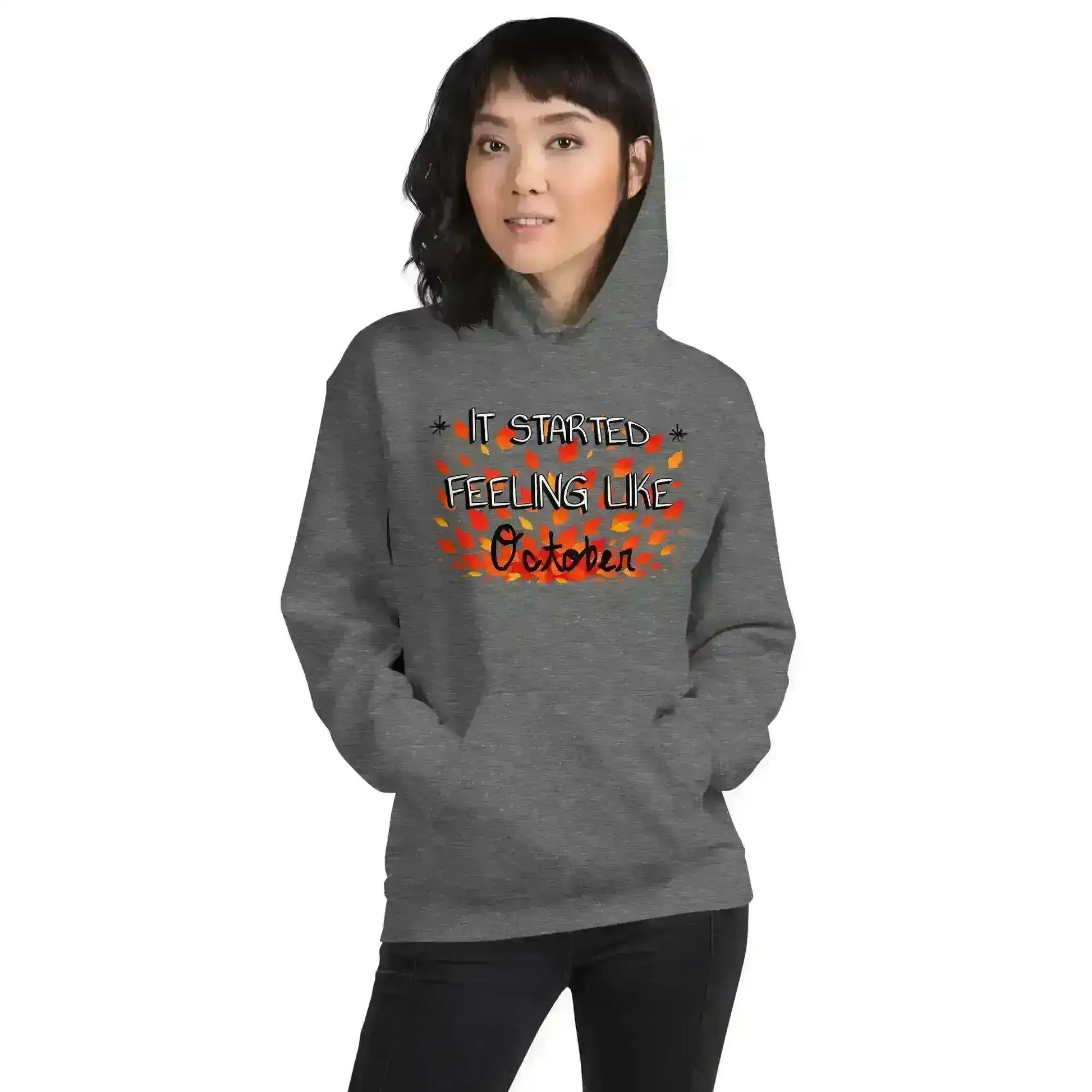 It Started Feeling Like October Jack's Mannequin Inspired Pullover Hoodie - Cady Creations