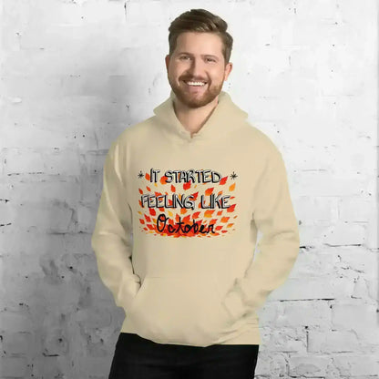 It Started Feeling Like October Jack's Mannequin Inspired Pullover Hoodie - Cady Creations