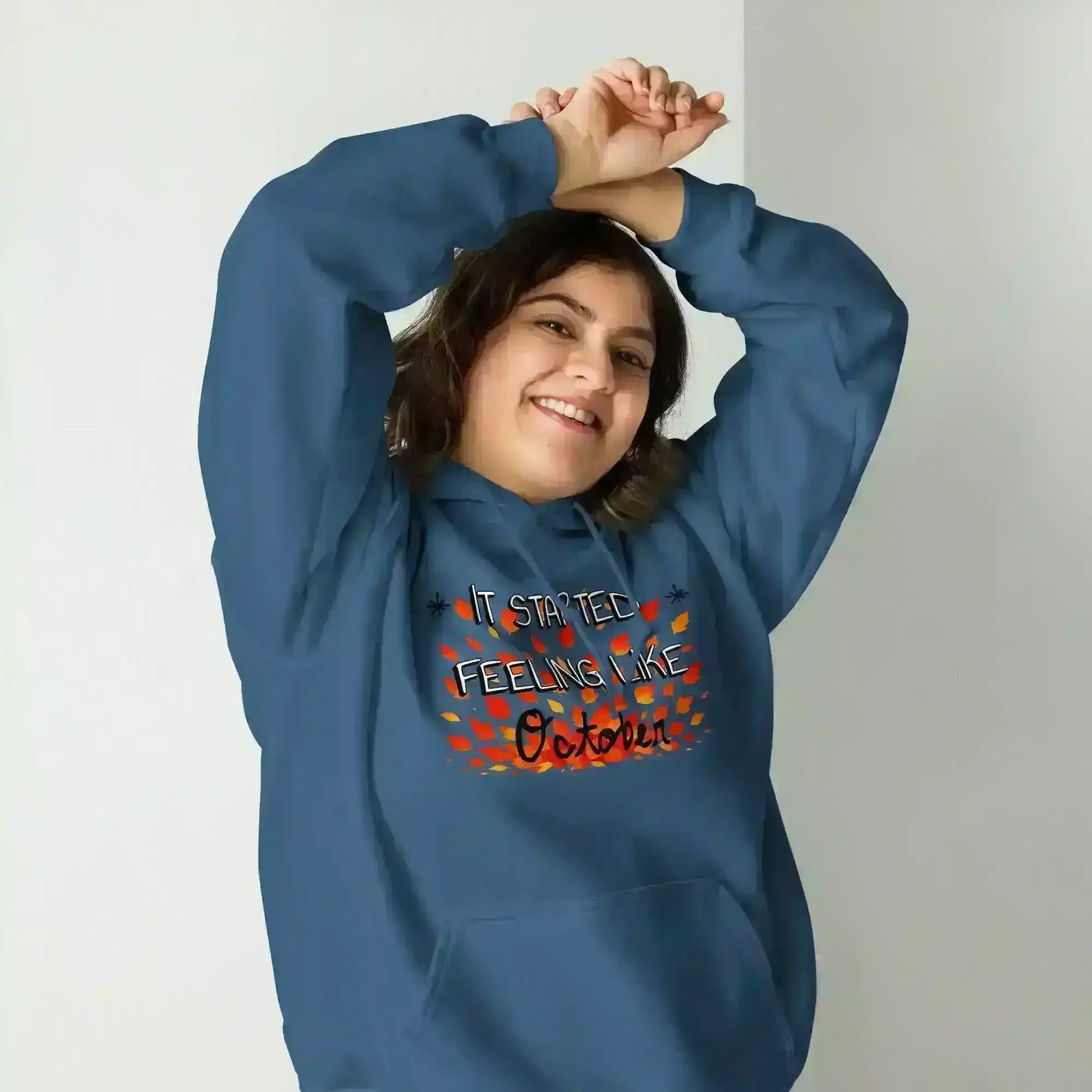 It Started Feeling Like October Jack's Mannequin Inspired Pullover Hoodie - Cady Creations