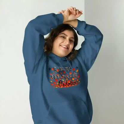 It Started Feeling Like October Jack's Mannequin Inspired Pullover Hoodie - Cady Creations