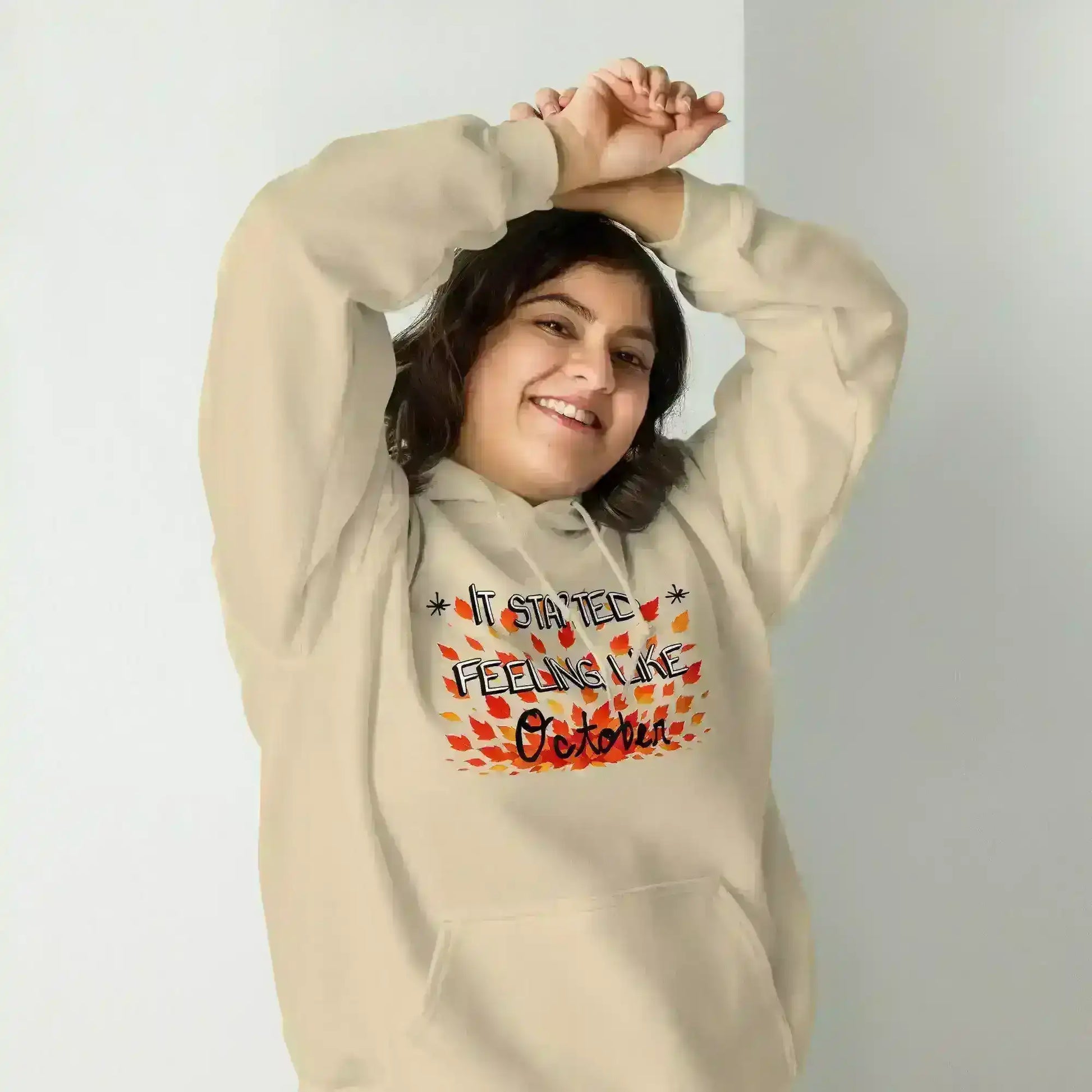 It Started Feeling Like October Jack's Mannequin Inspired Pullover Hoodie - Cady Creations