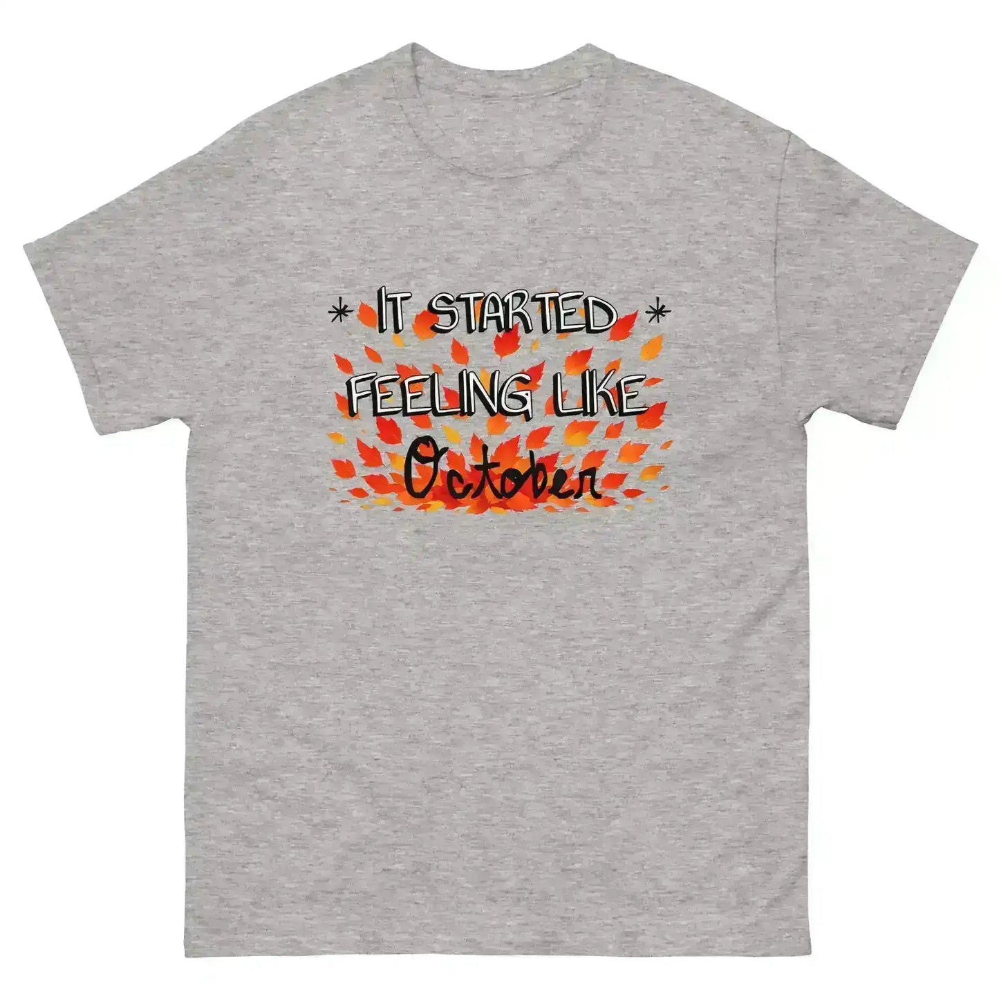 It Started Feeling Like October Jack's Mannequin Inspired Unisex Tee - Cady Creations