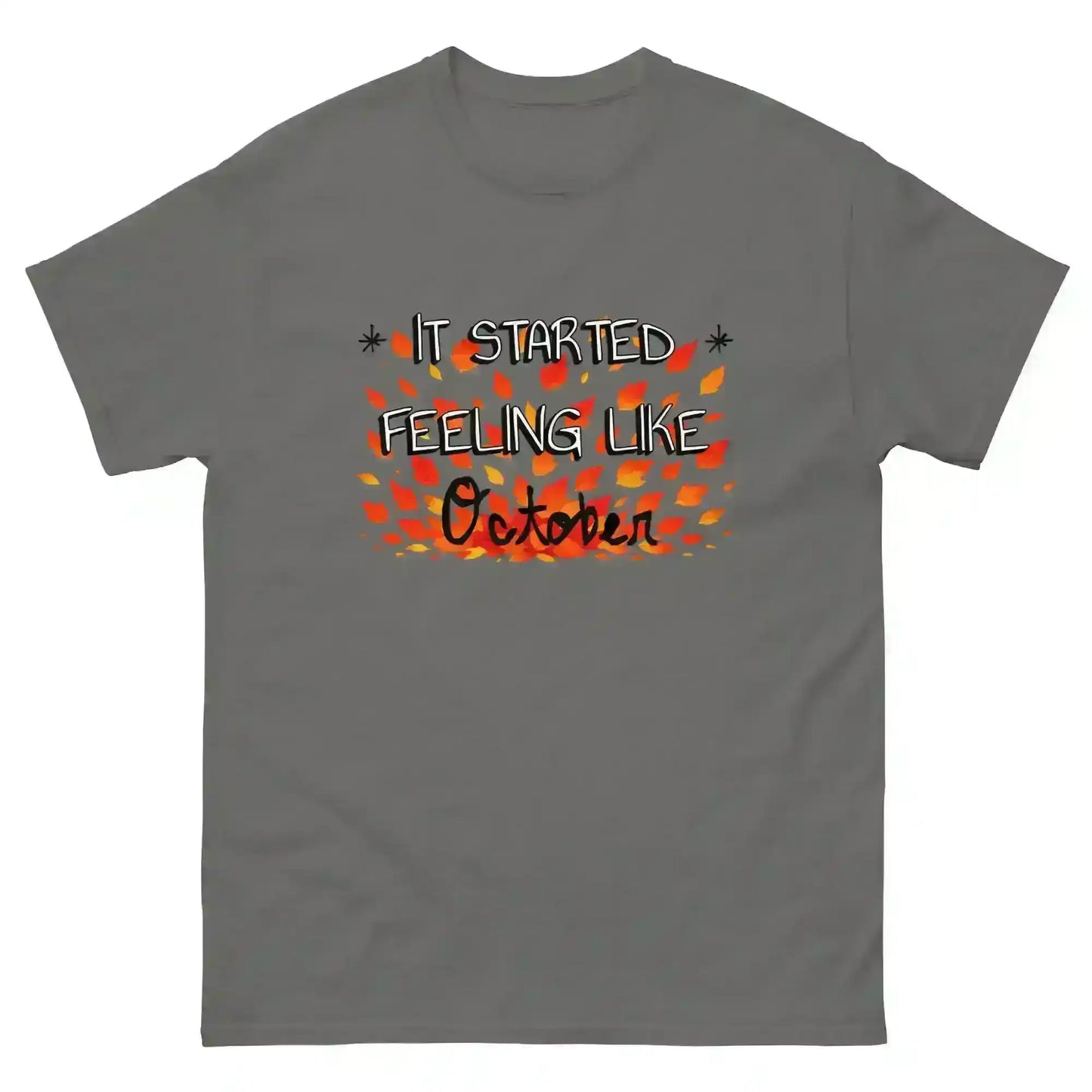 It Started Feeling Like October Jack's Mannequin Inspired Unisex Tee - Cady Creations