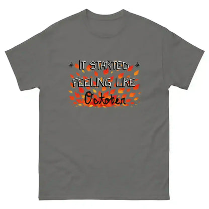 It Started Feeling Like October Jack's Mannequin Inspired Unisex Tee - Cady Creations