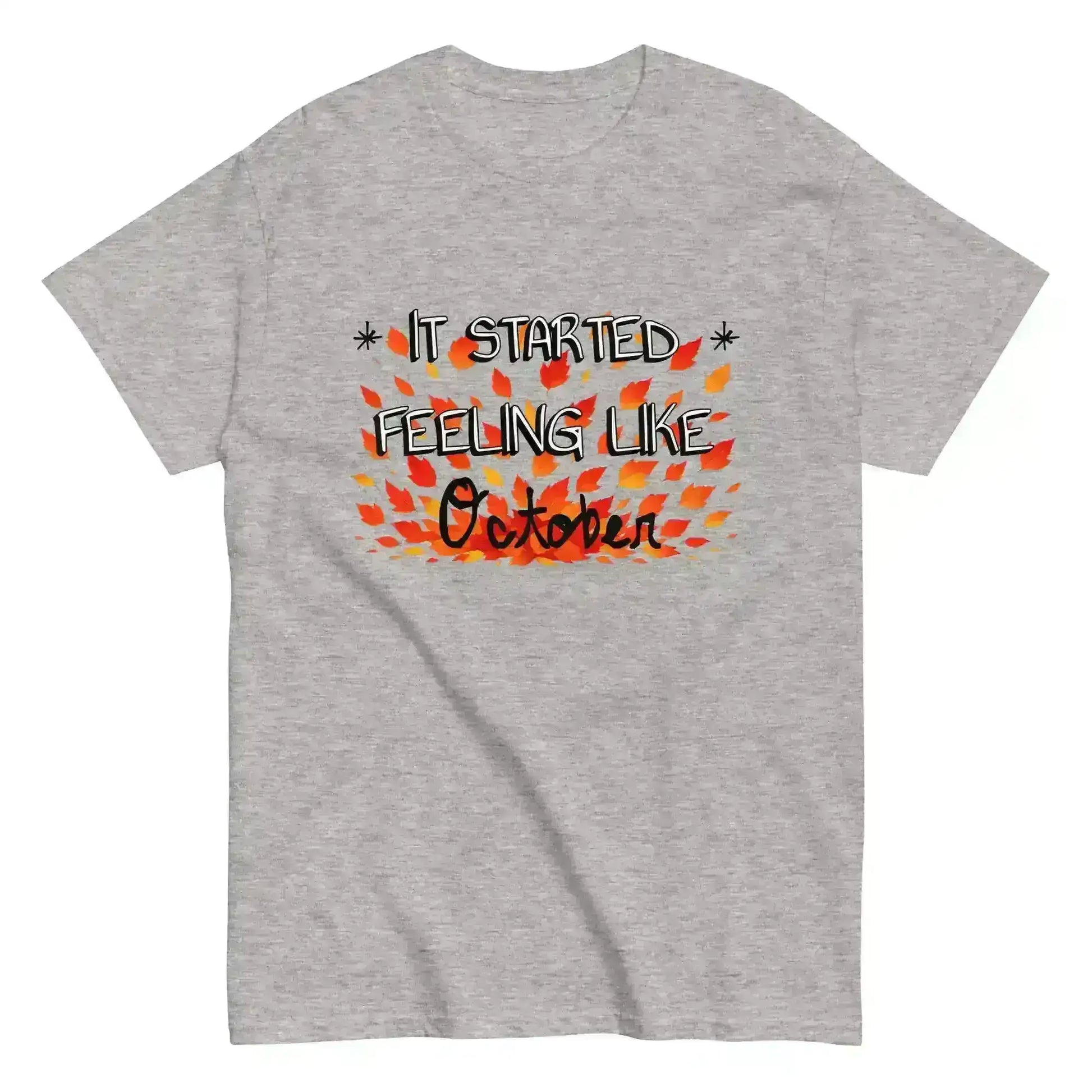 It Started Feeling Like October Jack's Mannequin Inspired Unisex Tee - Cady Creations