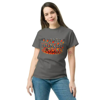 It Started Feeling Like October Jack's Mannequin Inspired Unisex Tee - Cady Creations