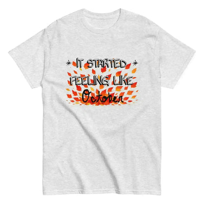 It Started Feeling Like October Jack's Mannequin Inspired Unisex Tee - Cady Creations