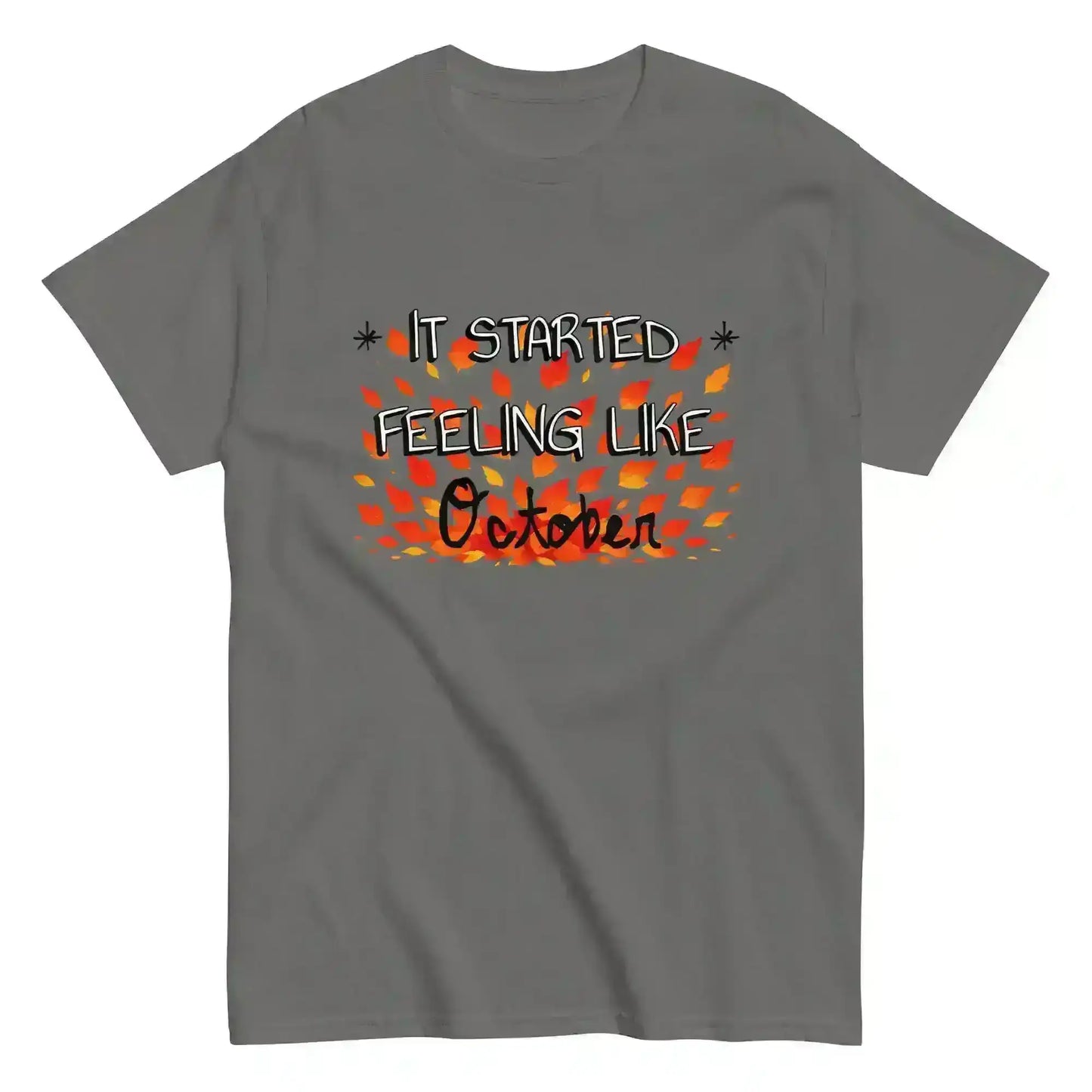 It Started Feeling Like October Jack's Mannequin Inspired Unisex Tee - Cady Creations