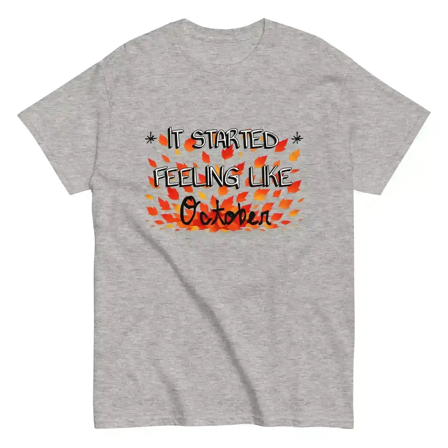 It Started Feeling Like October Jack's Mannequin Inspired Unisex Tee - Cady Creations