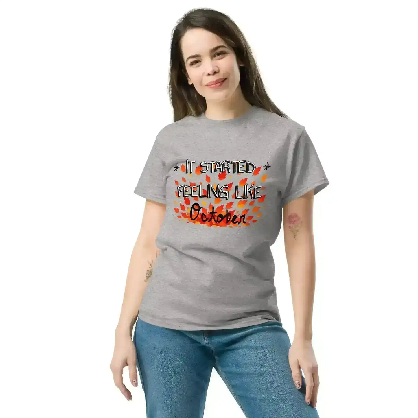 It Started Feeling Like October Jack's Mannequin Inspired Unisex Tee - Cady Creations