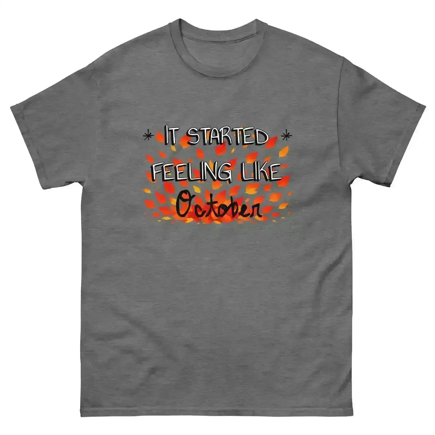 It Started Feeling Like October Jack's Mannequin Inspired Unisex Tee - Cady Creations