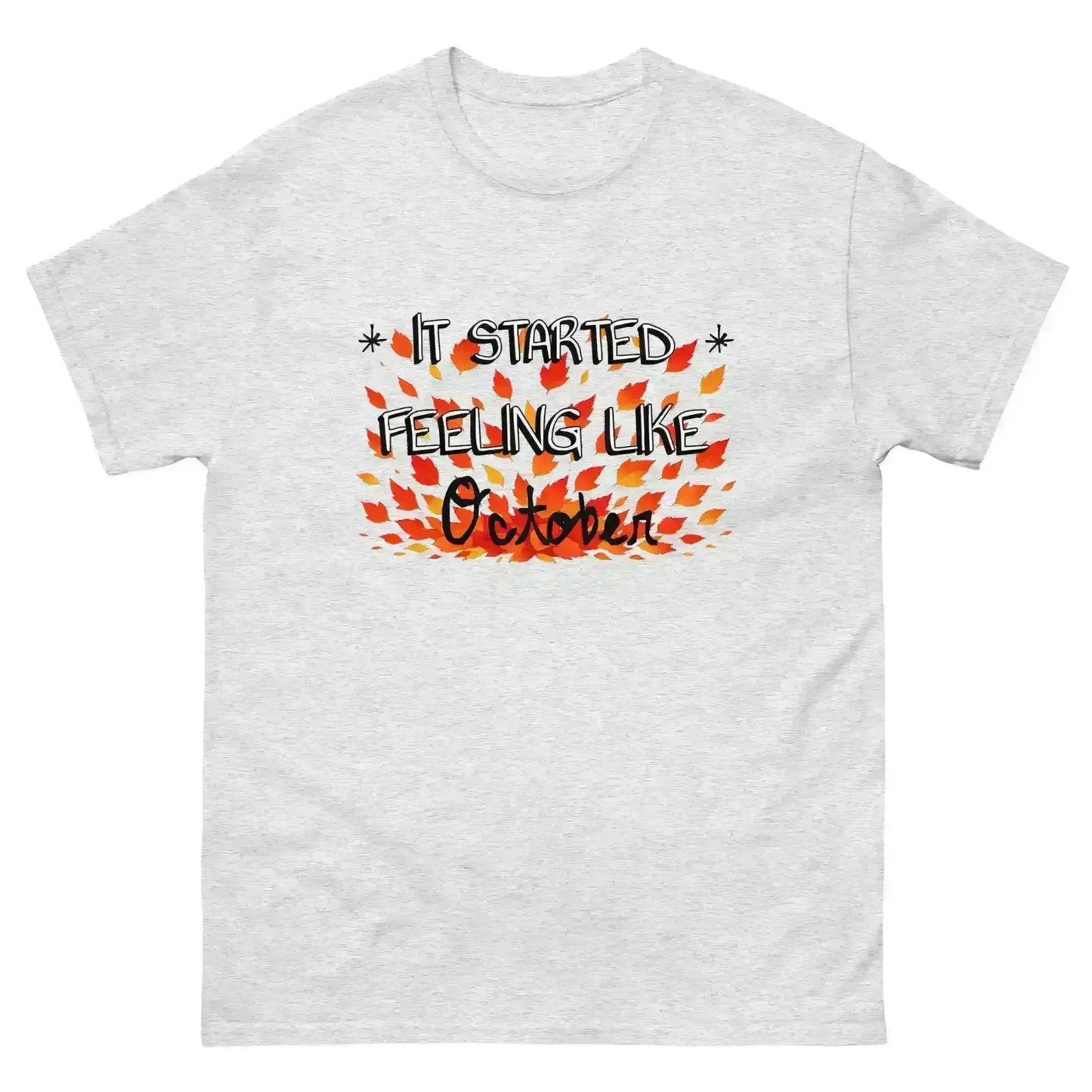 It Started Feeling Like October Jack's Mannequin Inspired Unisex Tee - Cady Creations