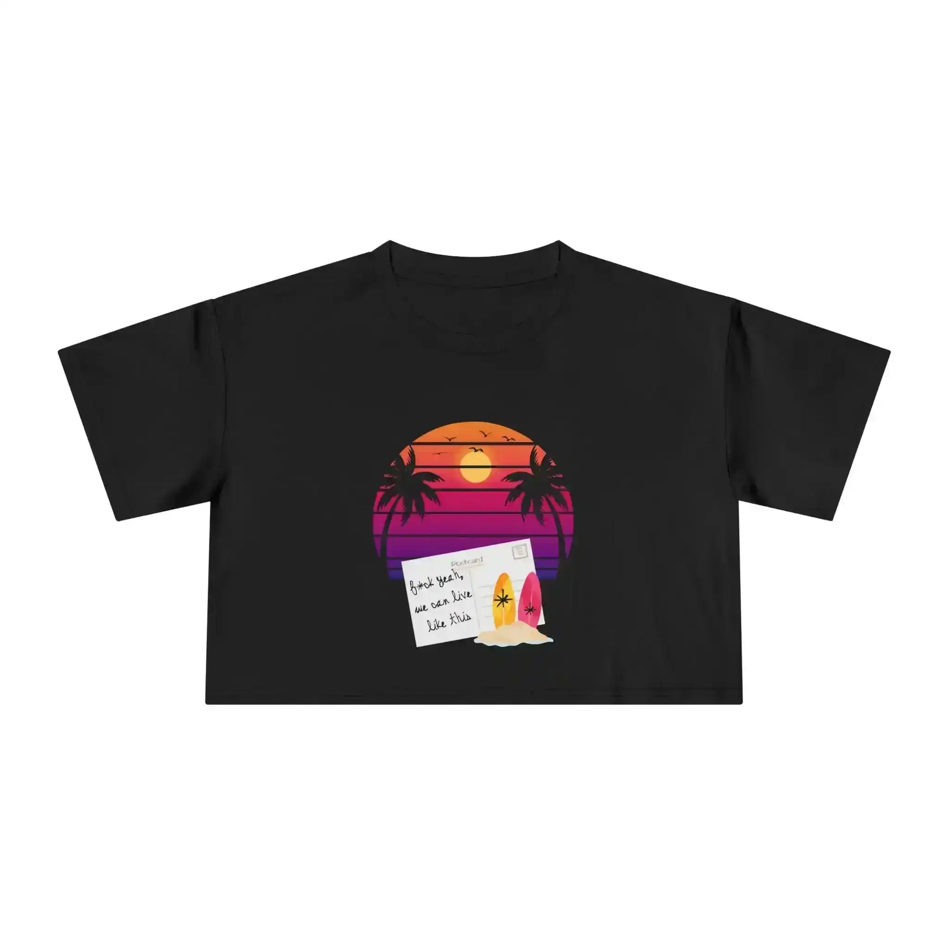 Jack's Mannequin Holiday From Real Inspired - Crop Top - Cady Creations
