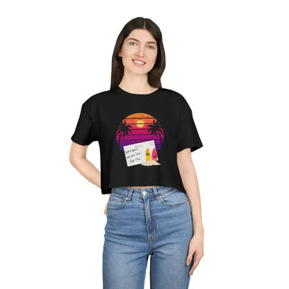 Jack's Mannequin Holiday From Real Inspired - Crop Top - Cady Creations