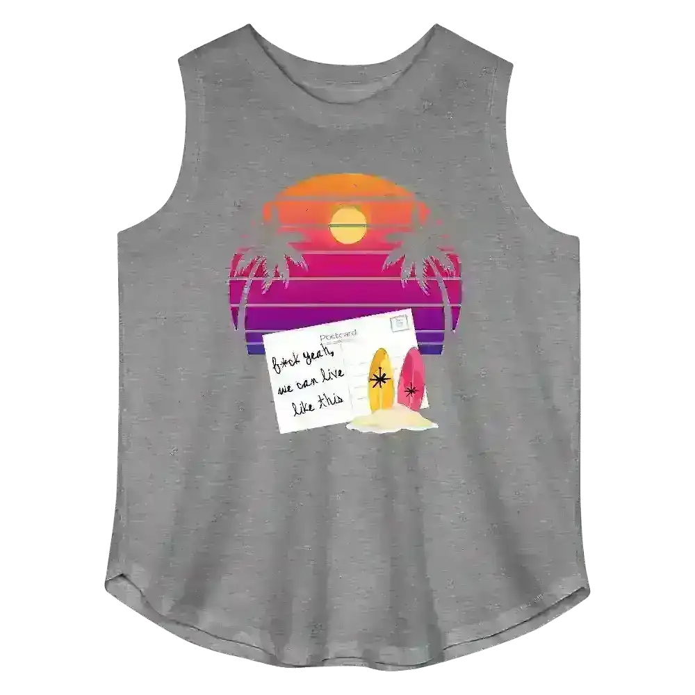 Jack's Mannequin Holiday From Real Inspired - Curvy Tank - Cady Creations