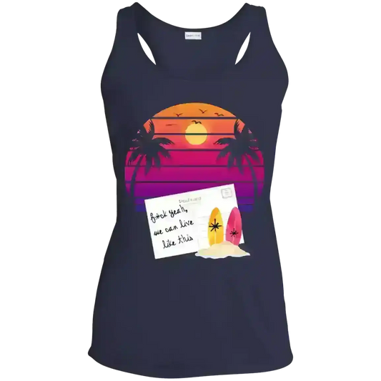 Jack's Mannequin Holiday From Real Inspired - Racerback Tank - Cady Creations