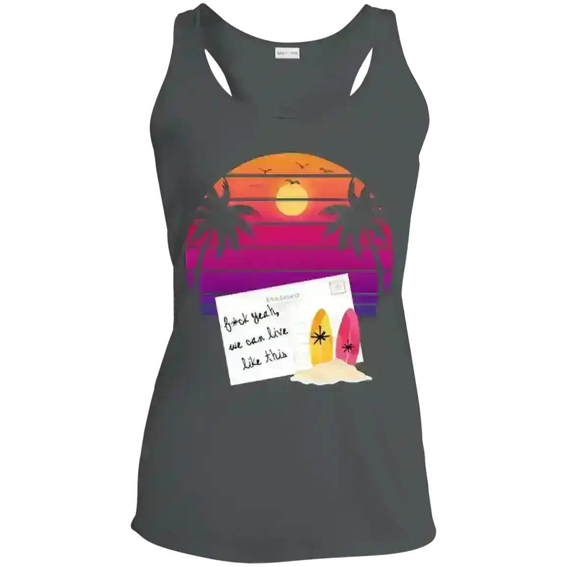 Jack's Mannequin Holiday From Real Inspired - Racerback Tank - Cady Creations