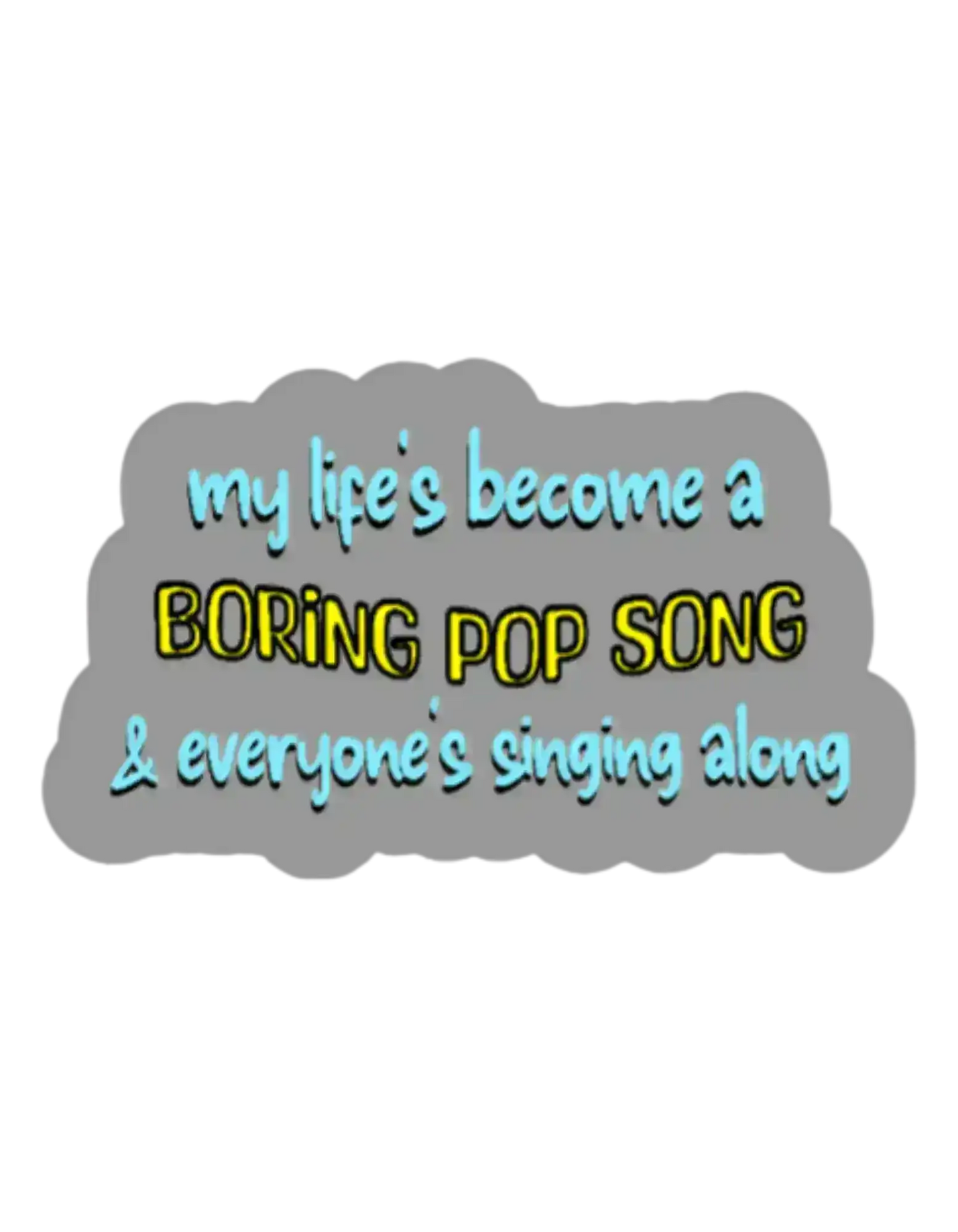  Jack's Mannequin I'm Ready Lyric Inspired - Premium Vinyl Sticker - Cady Creations