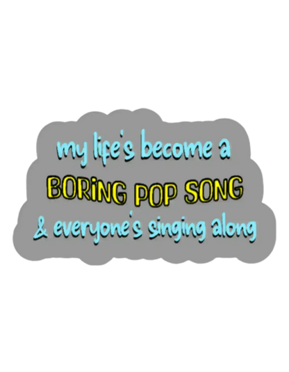  Jack's Mannequin I'm Ready Lyric Inspired - Premium Vinyl Sticker - Cady Creations