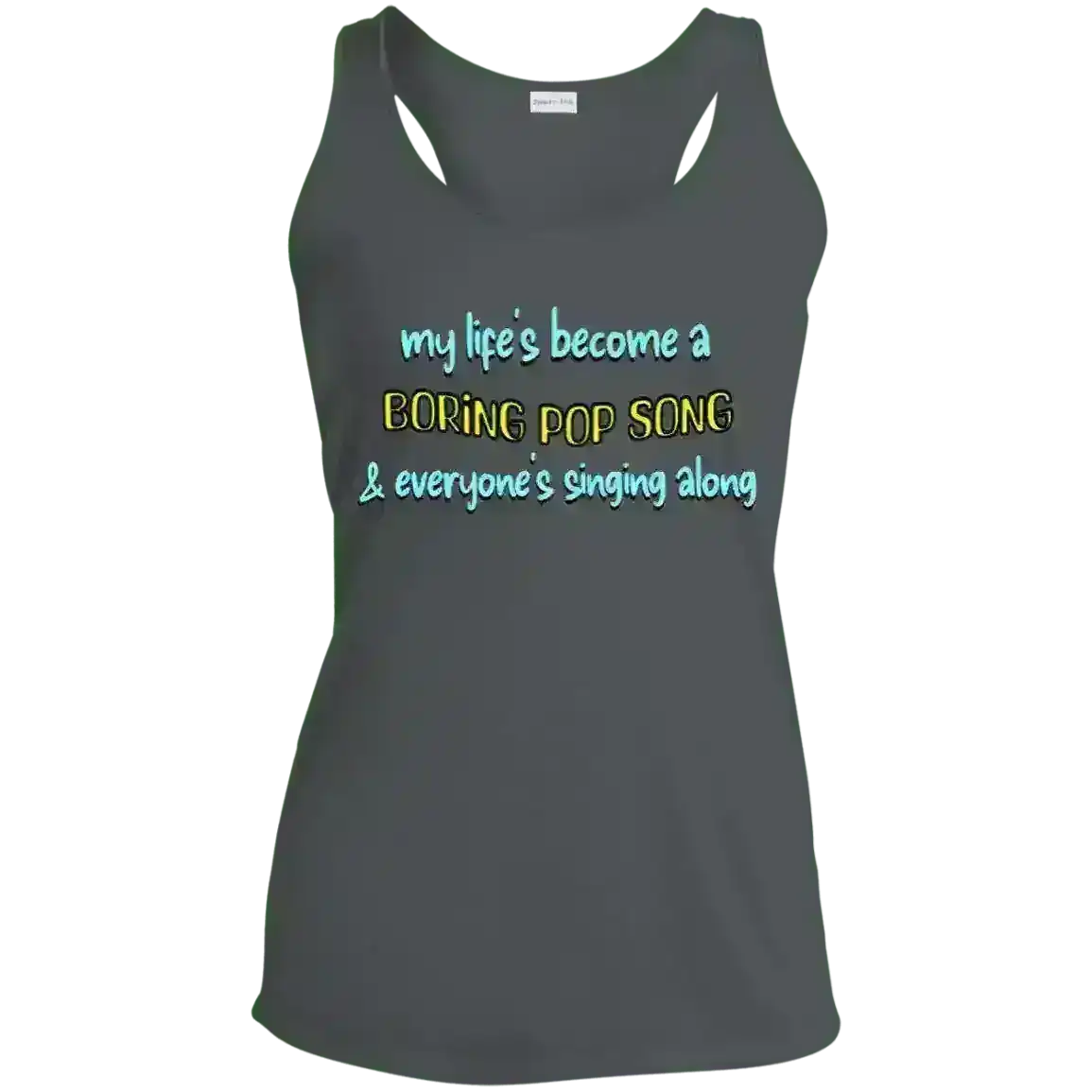 Jack's Mannequin I'm Ready Lyric Inspired - Racerback Tank - Cady Creations