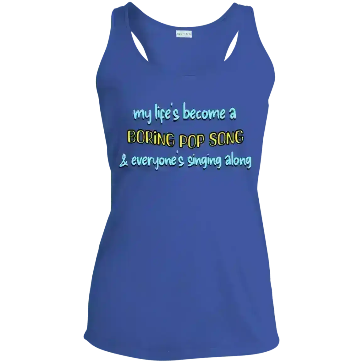 Jack's Mannequin I'm Ready Lyric Inspired - Racerback Tank - Cady Creations