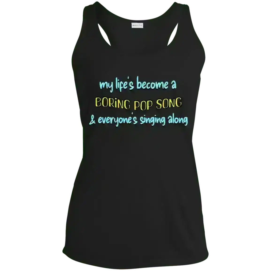 Jack's Mannequin I'm Ready Lyric Inspired - Racerback Tank - Cady Creations