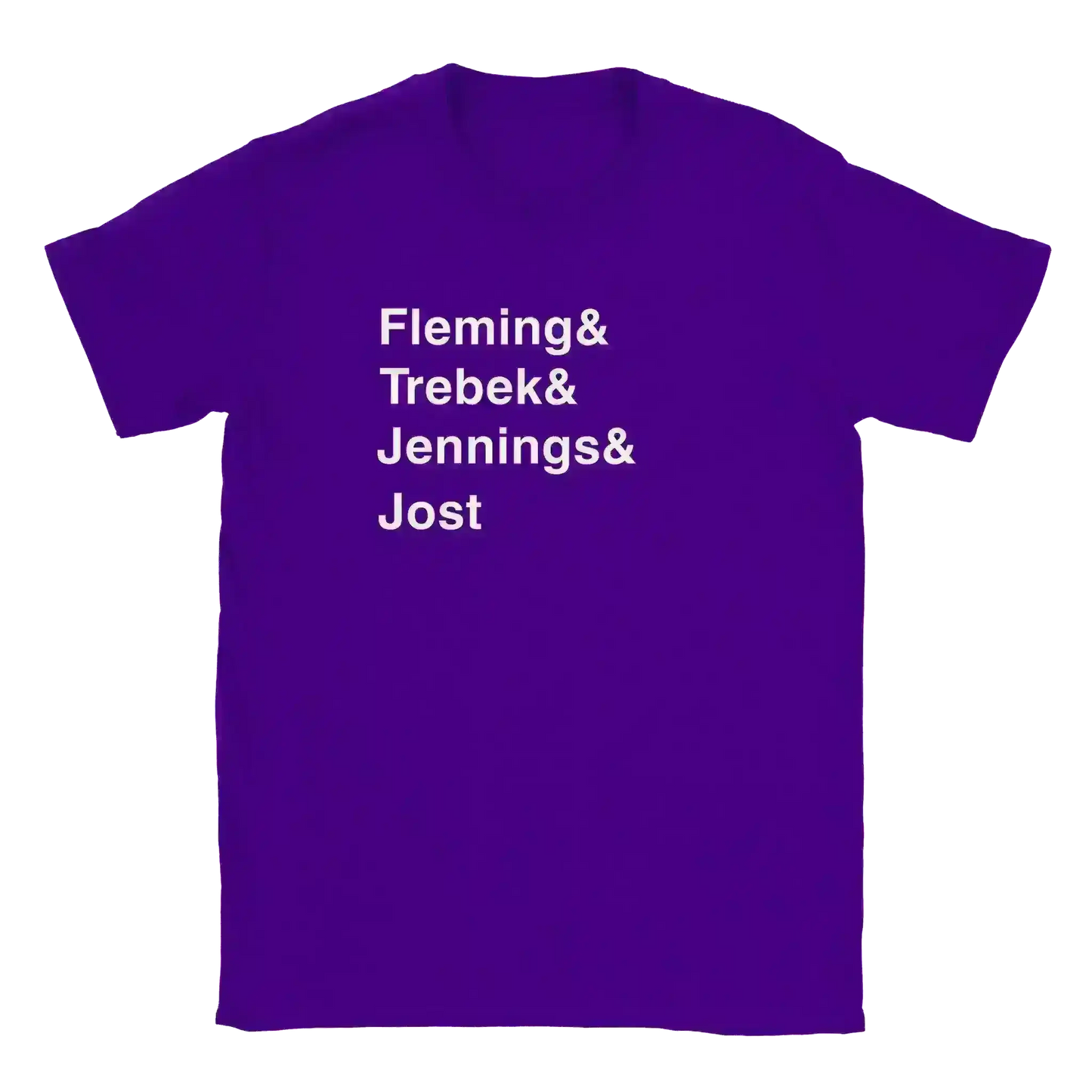 Jeopardy Hosts - Unisex Tee - Cady Creations
