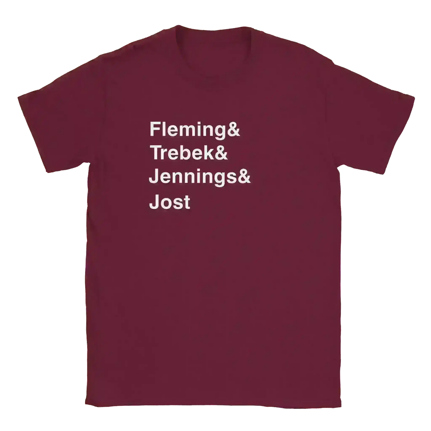 Jeopardy Hosts - Unisex Tee - Cady Creations