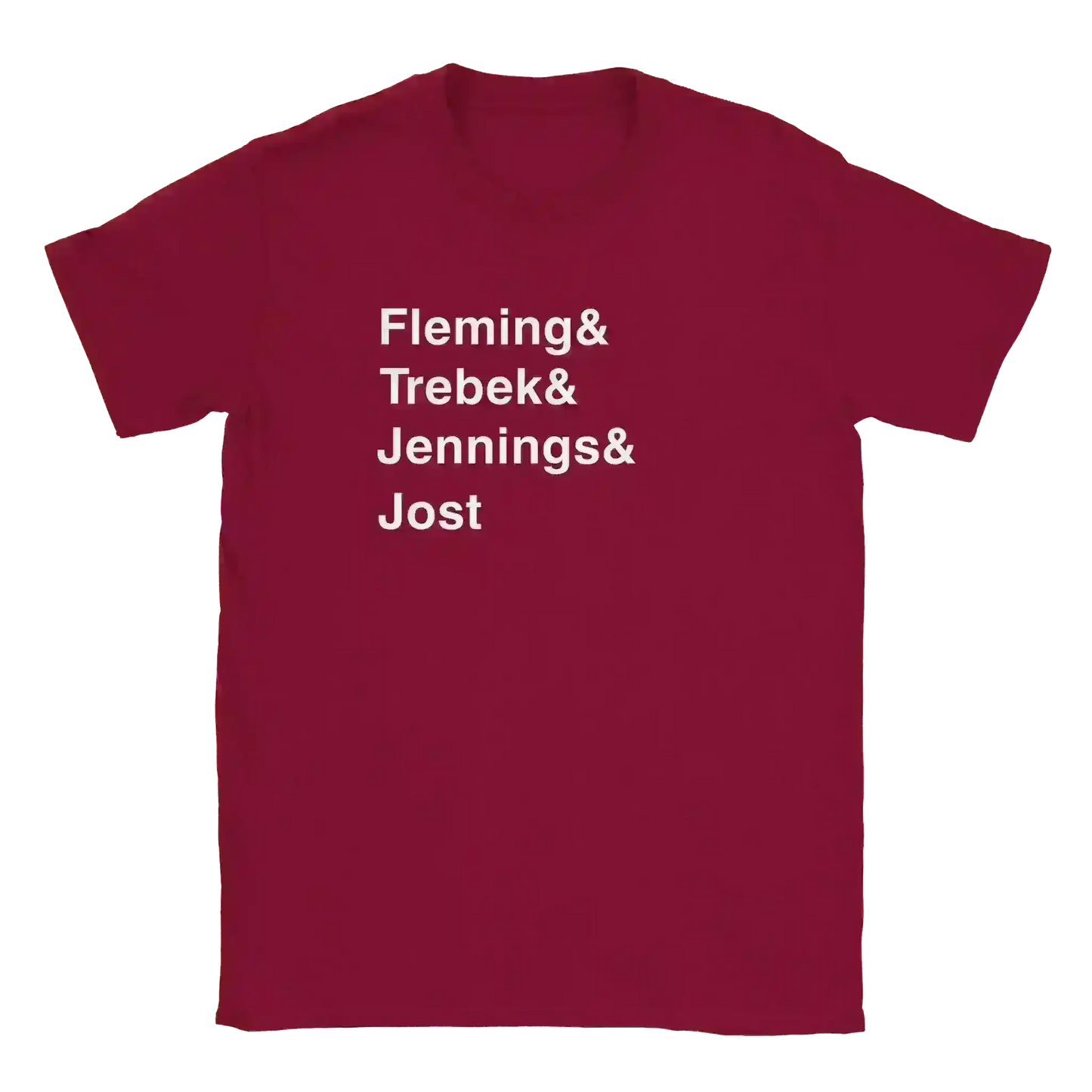 Jeopardy Hosts - Unisex Tee - Cady Creations