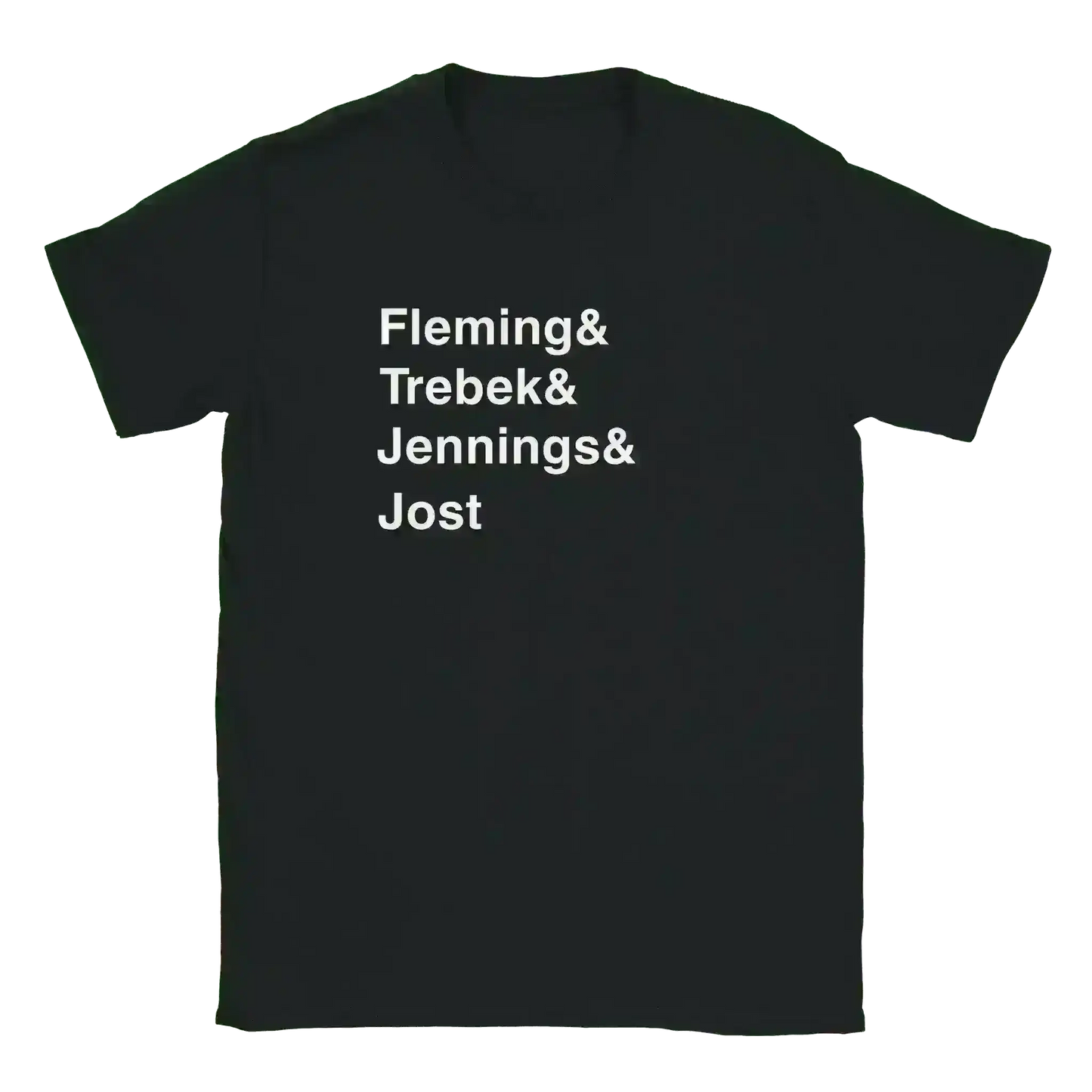 Jeopardy Hosts - Unisex Tee - Cady Creations