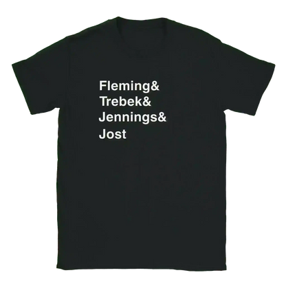 Jeopardy Hosts - Unisex Tee - Cady Creations