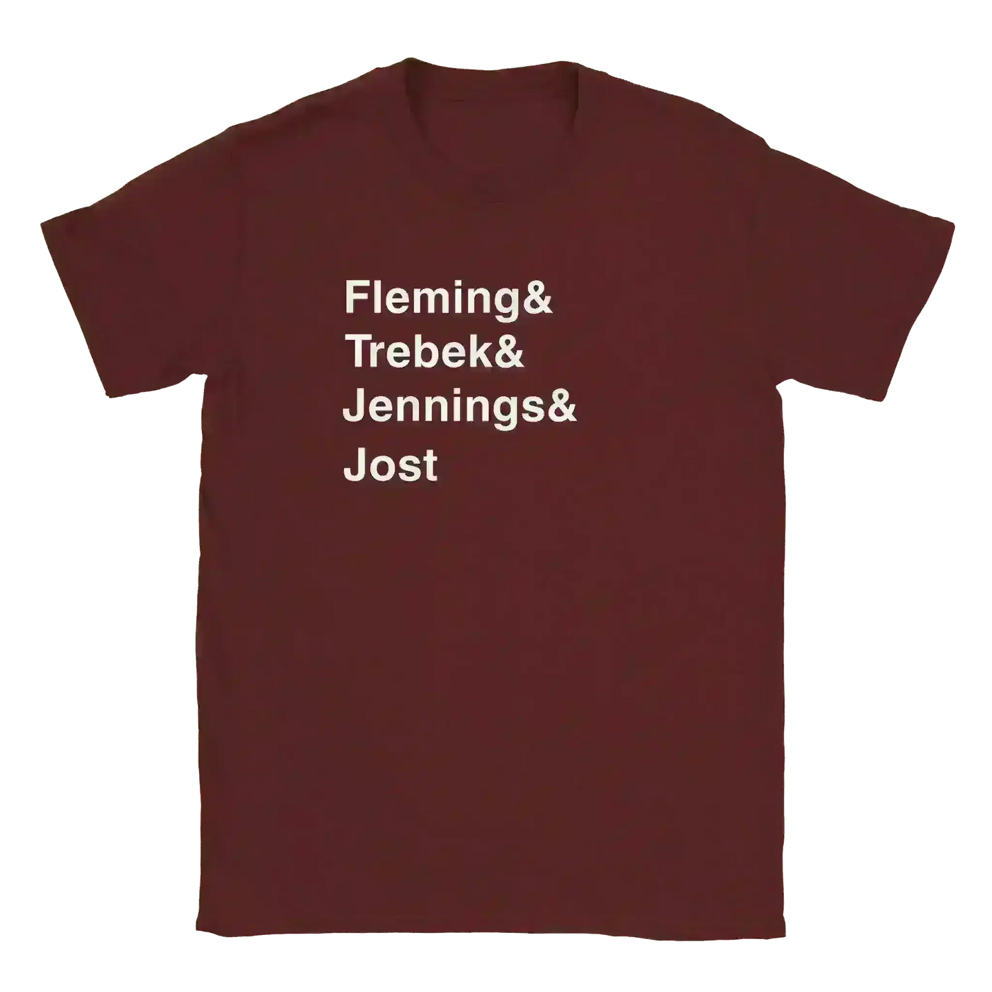 Jeopardy Hosts - Unisex Tee - Cady Creations