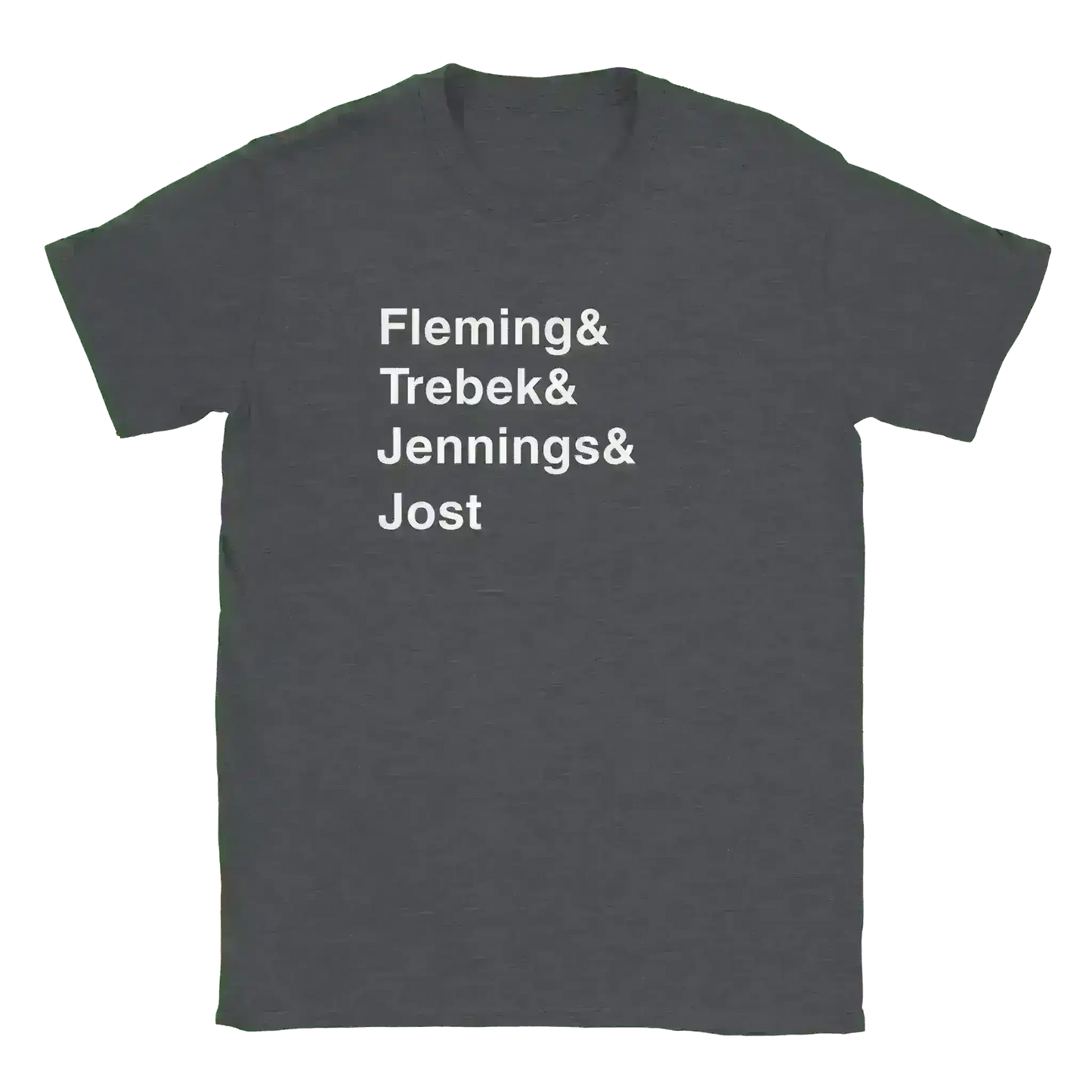 Jeopardy Hosts - Unisex Tee - Cady Creations
