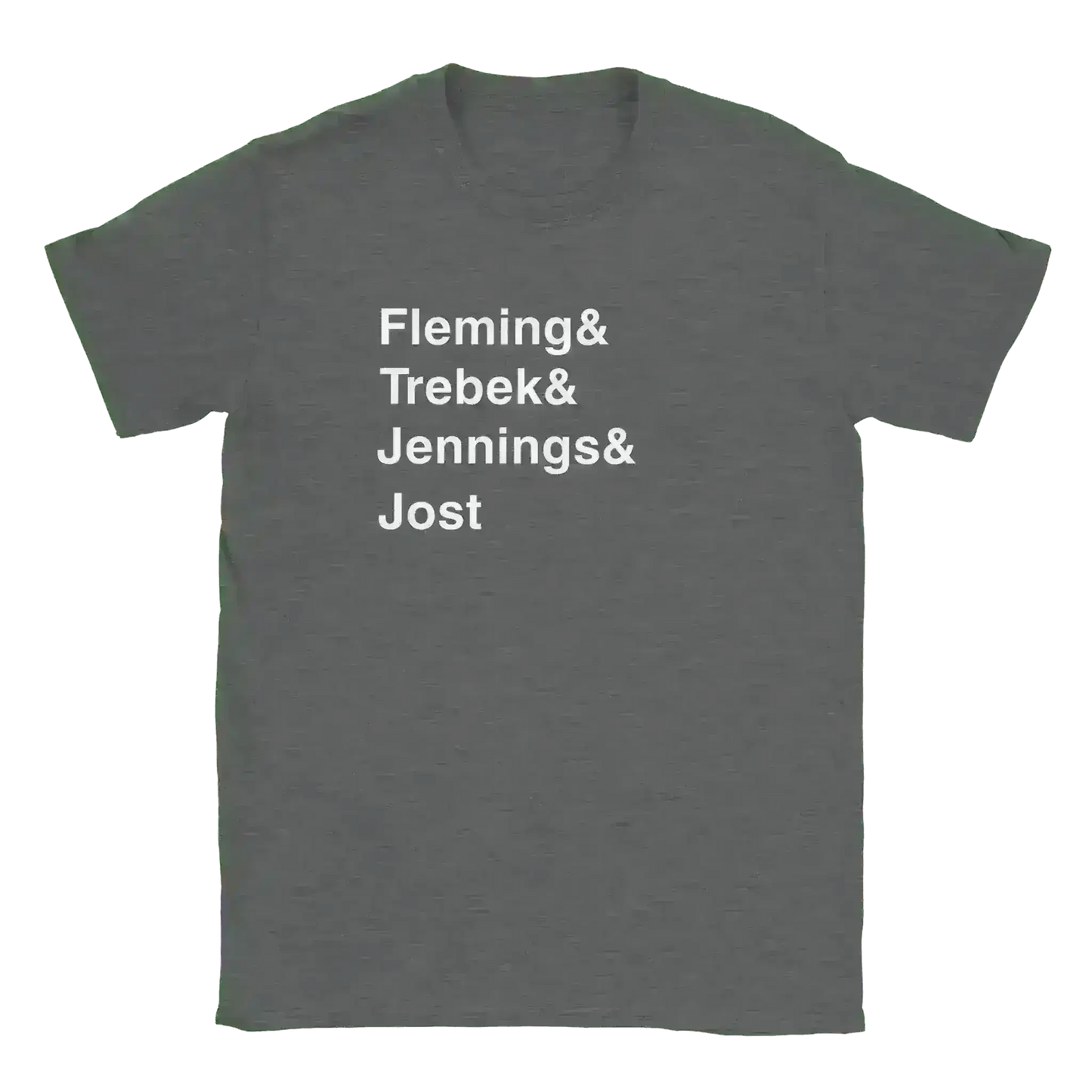 Jeopardy Hosts - Unisex Tee - Cady Creations