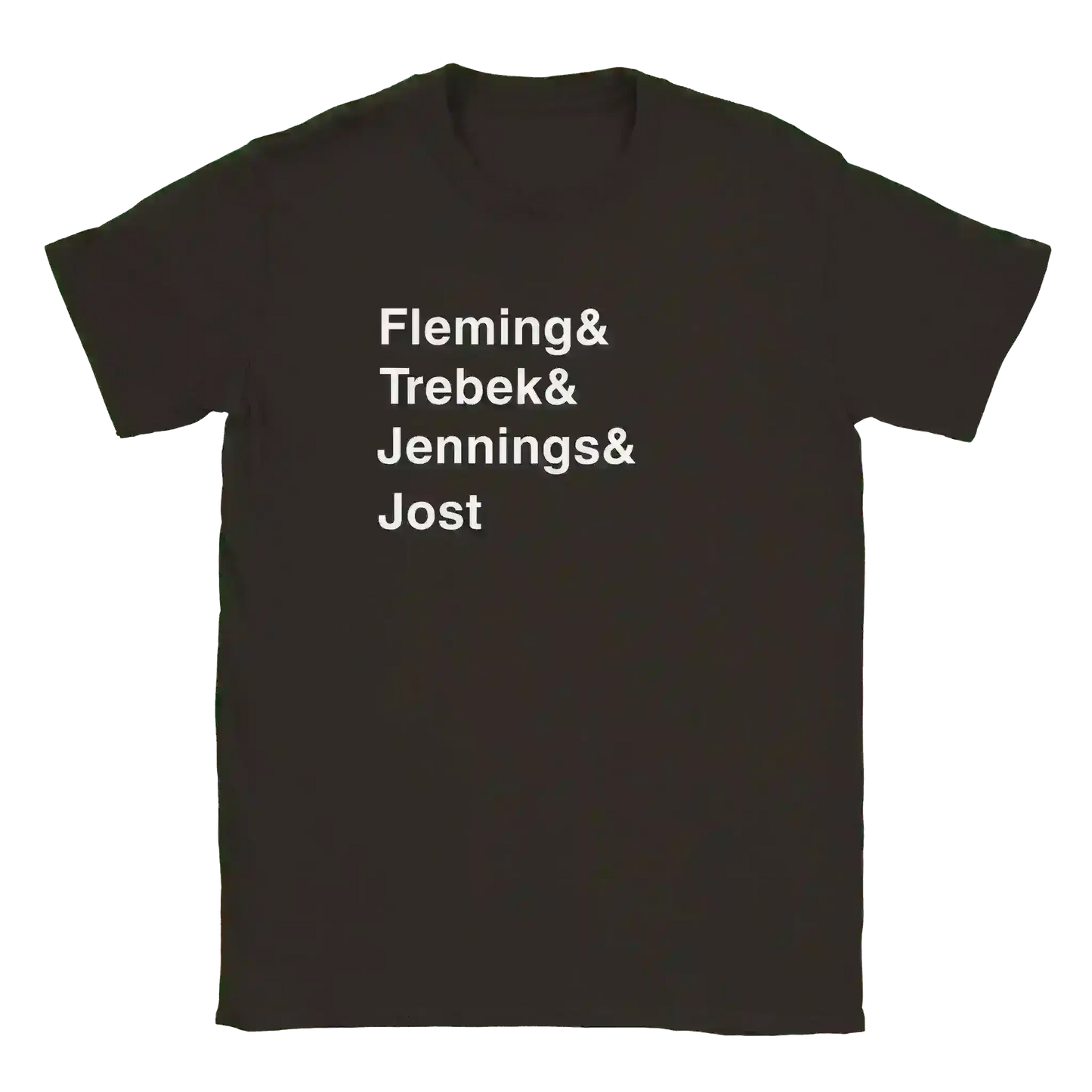 Jeopardy Hosts - Unisex Tee - Cady Creations
