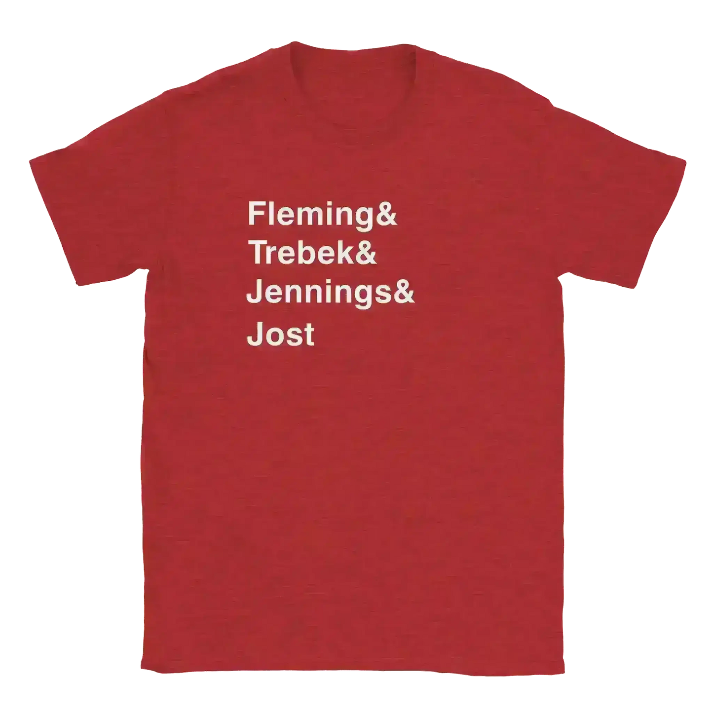 Jeopardy Hosts - Unisex Tee - Cady Creations