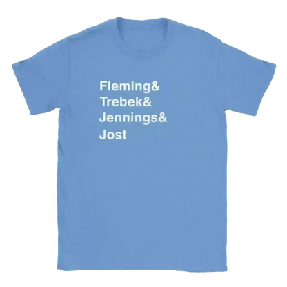 Jeopardy Hosts - Unisex Tee - Cady Creations