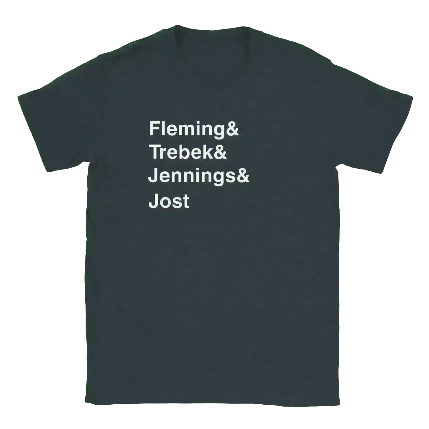 Jeopardy Hosts - Unisex Tee - Cady Creations