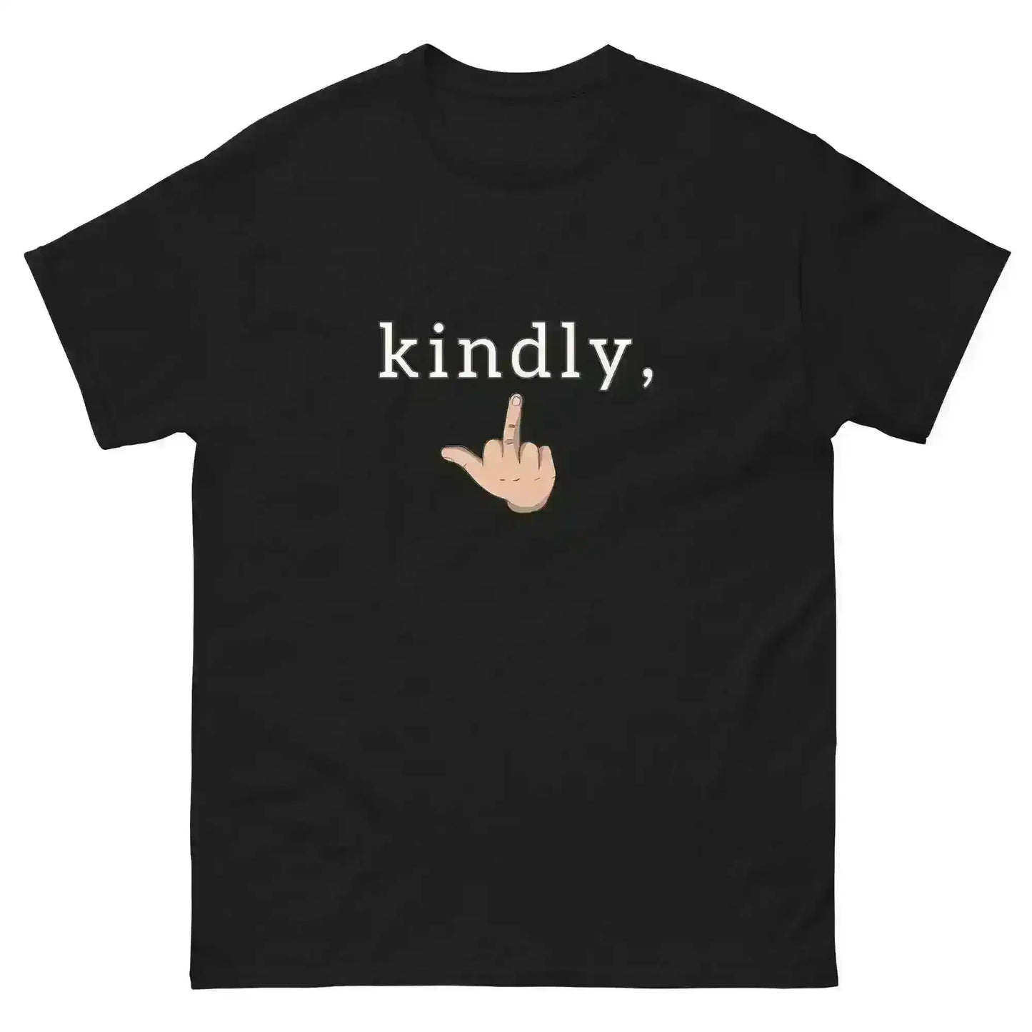 Kindly Middle Finger - Unisex Tee - Cady Creations