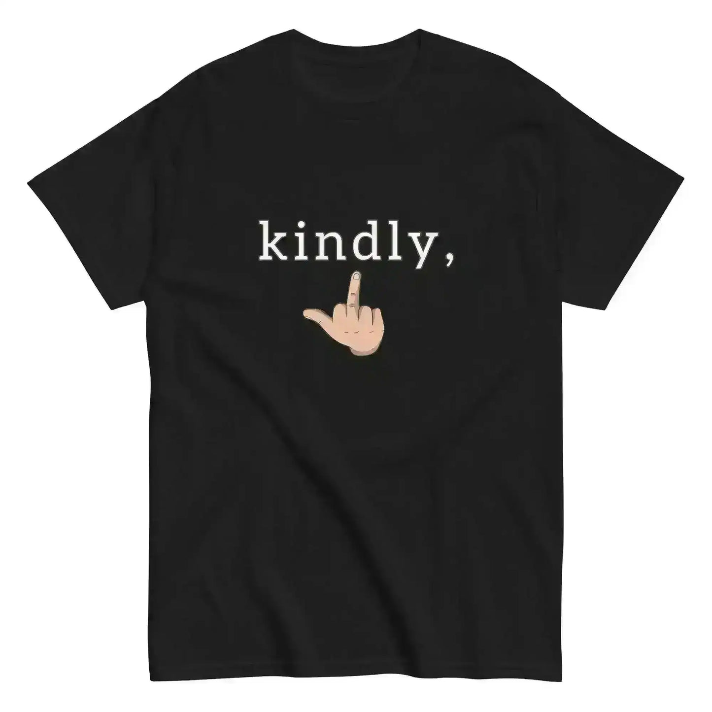 Kindly Middle Finger - Unisex Tee - Cady Creations