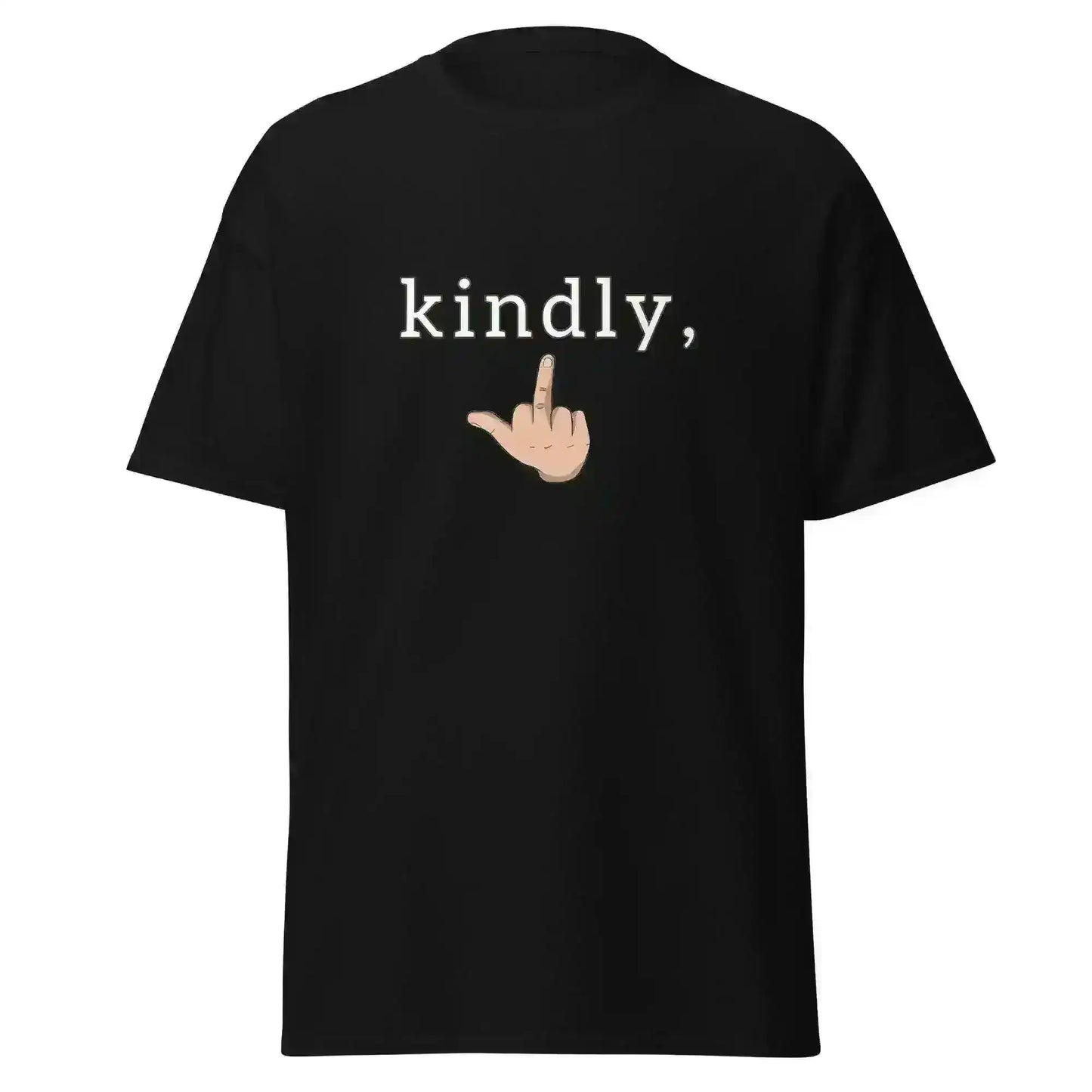Kindly Middle Finger - Unisex Tee - Cady Creations