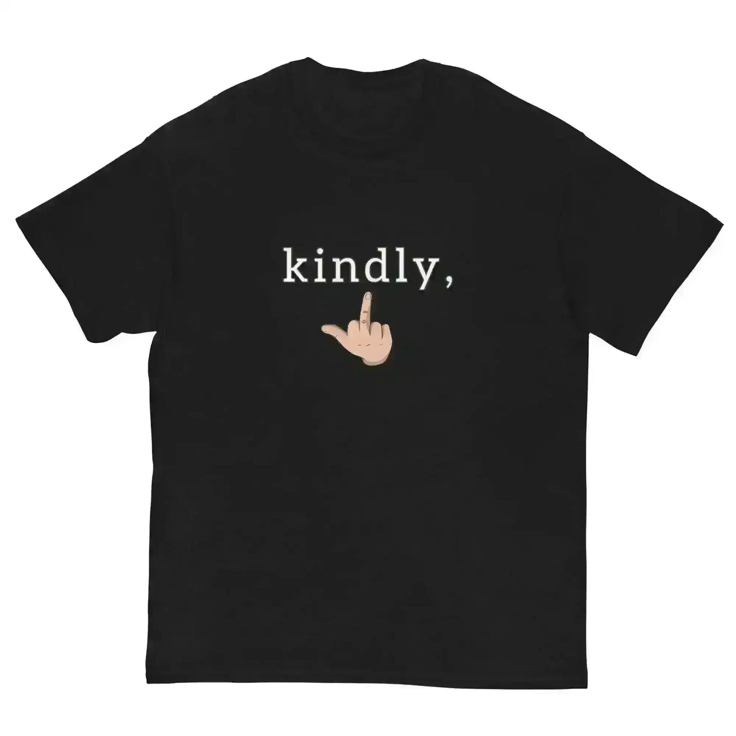 Kindly Middle Finger - Unisex Tee - Cady Creations