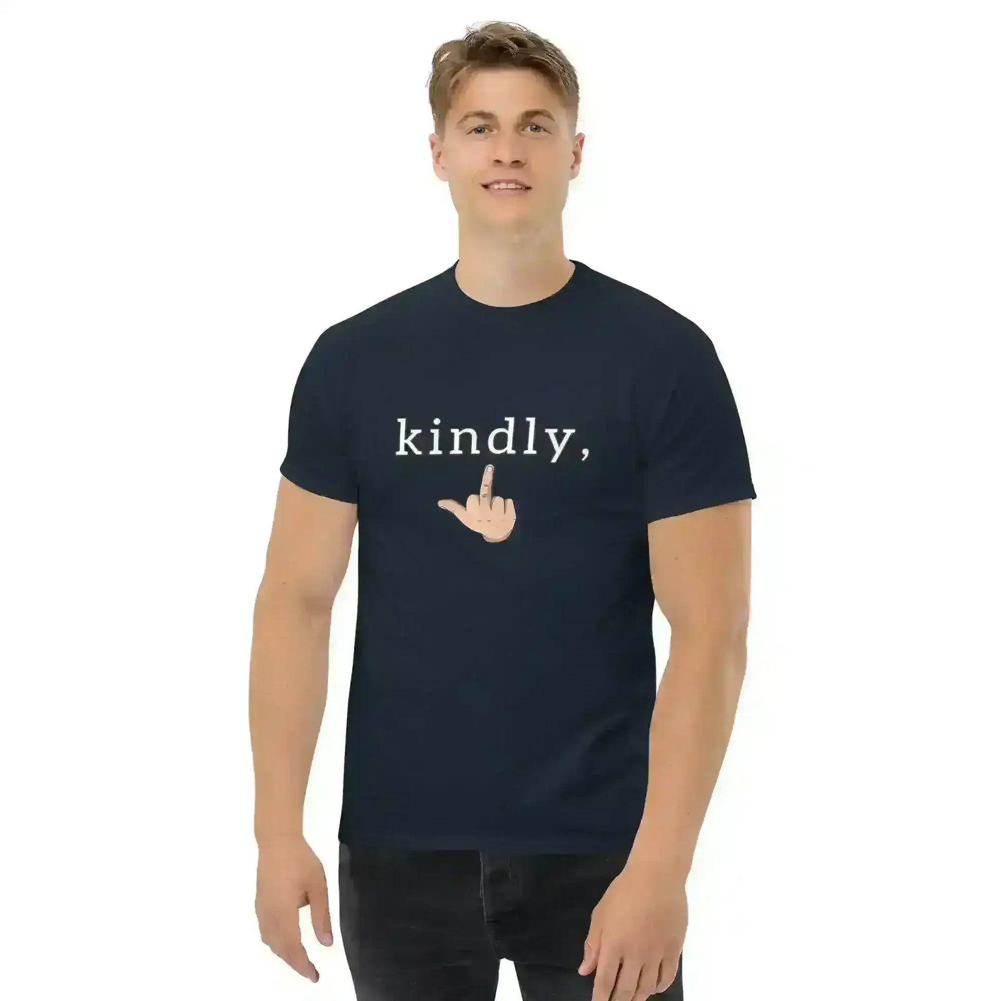 Kindly Middle Finger - Unisex Tee - Cady Creations