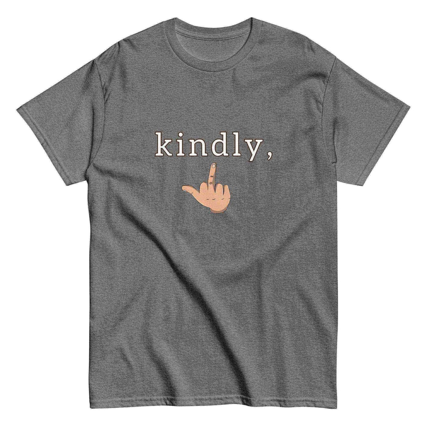 Kindly Middle Finger - Unisex Tee - Cady Creations