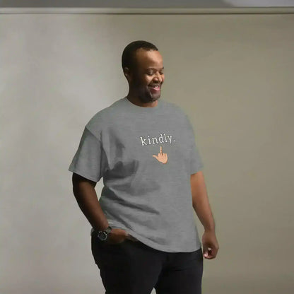 Kindly Middle Finger - Unisex Tee - Cady Creations
