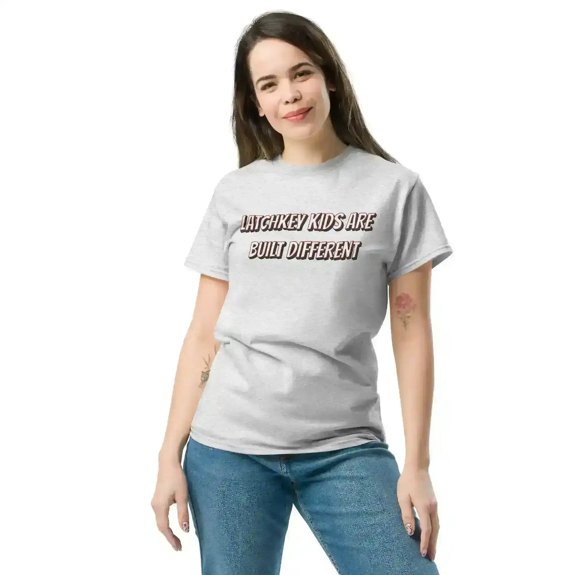 Latchkey Kids Are Built Different Unisex Tee - Cady Creations