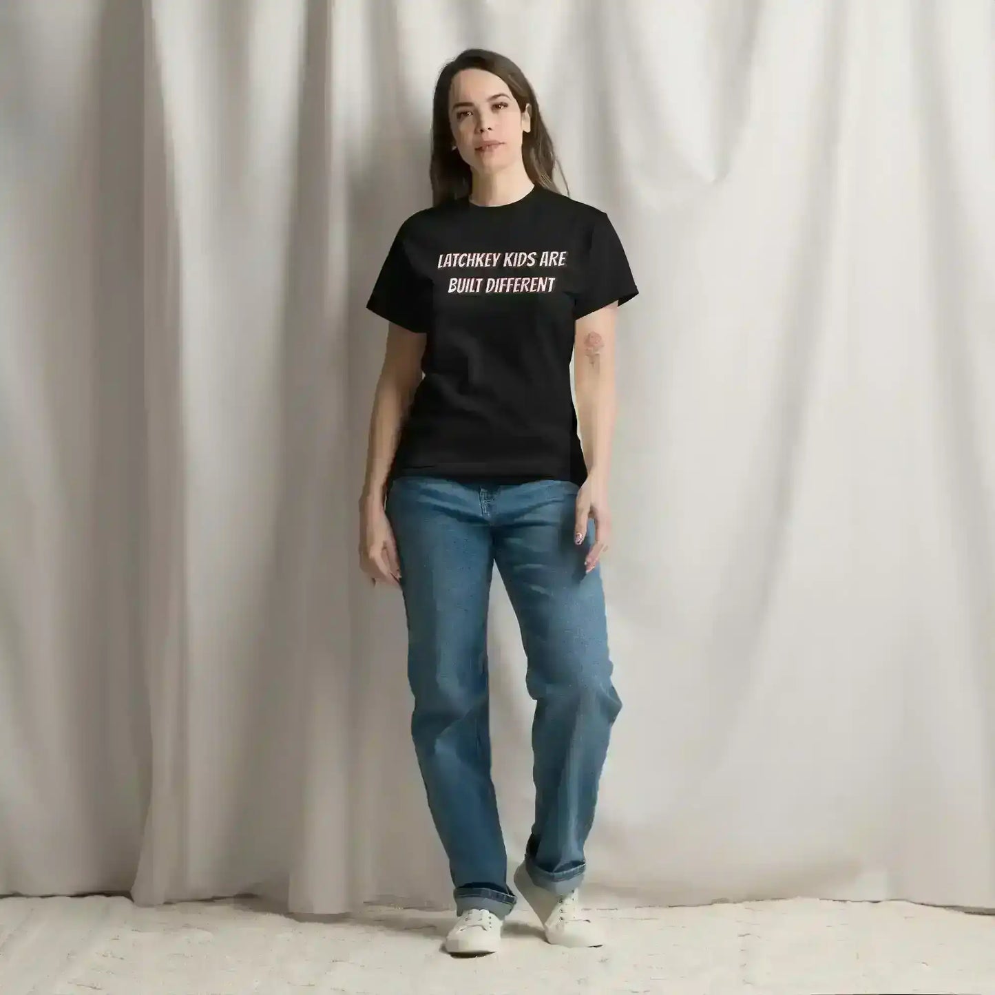 Latchkey Kids Are Built Different Unisex Tee - Cady Creations
